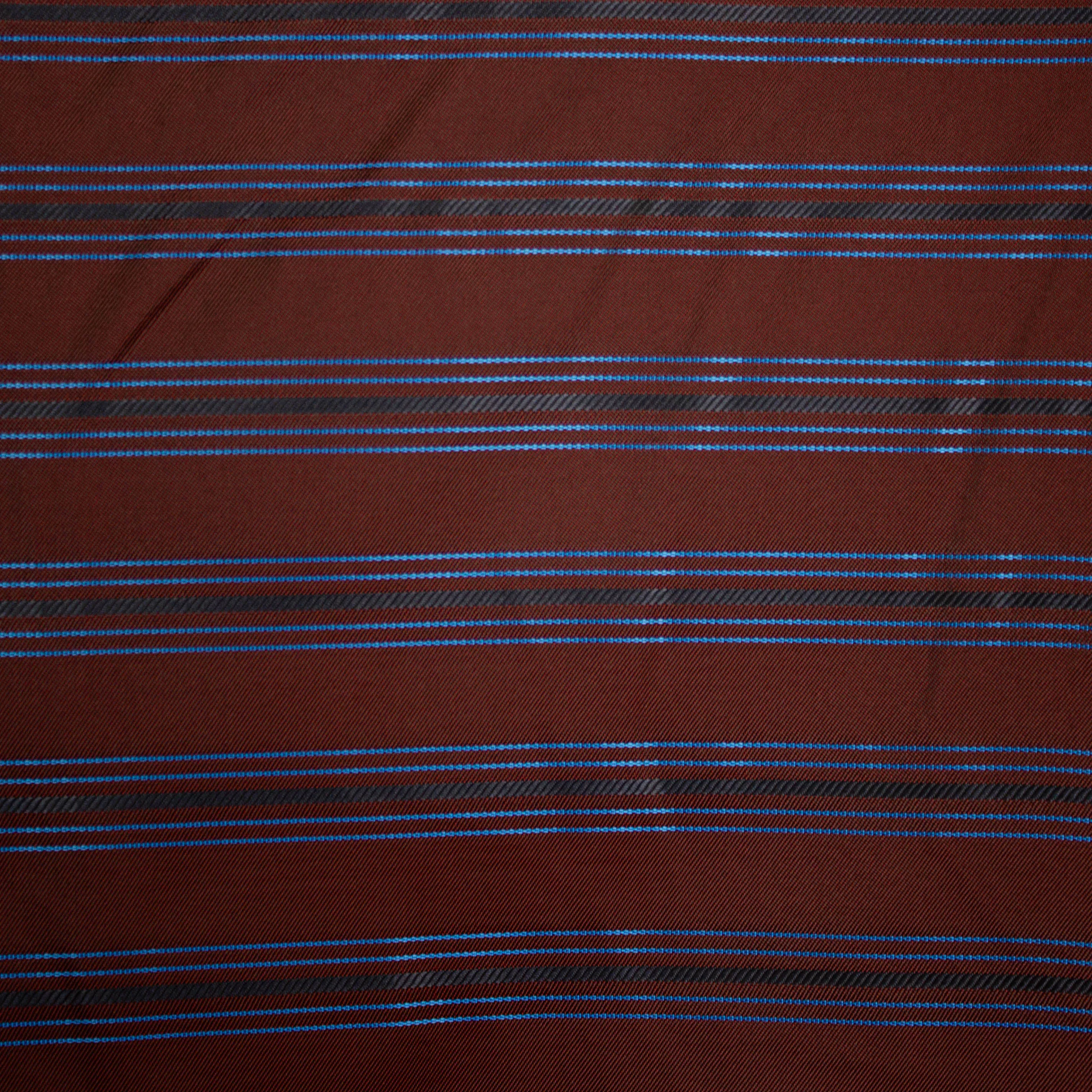 Fantasievoering strepen blauw bordeaux